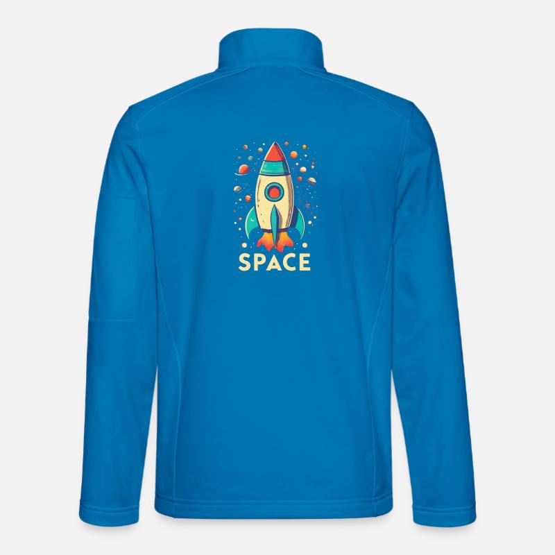 Rackete - Unisex Softshell Jacket - light blue