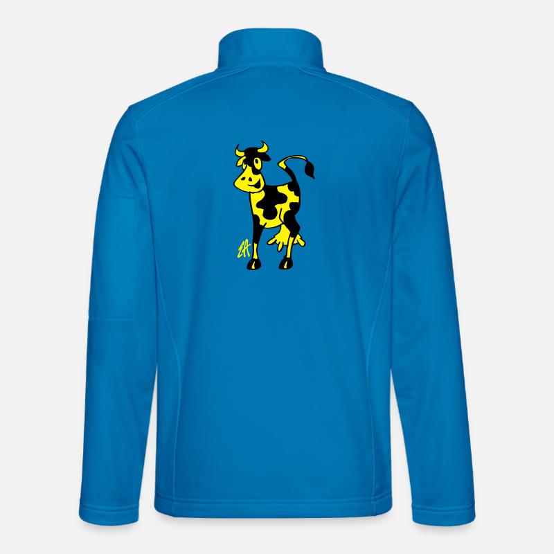 Vache Veste en tissu softshell Unisexe