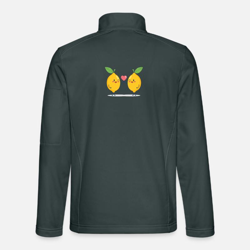 Cuddly lime love Unisex Softshell Jacket