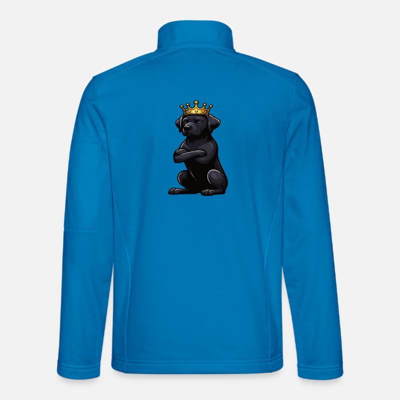 Labrador Labradorbesitzer Labradorliebhaber  - Unisex Softshelljacke - Lichtblau
