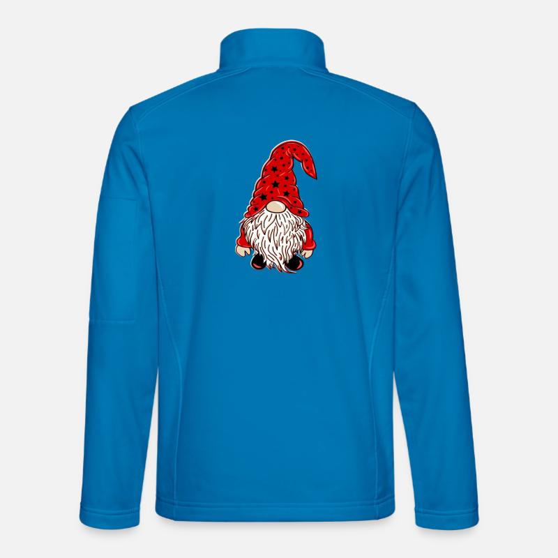 Weihnachts Wichtel Xmas Gnom - Unisex Softshelljacke - Lichtblau