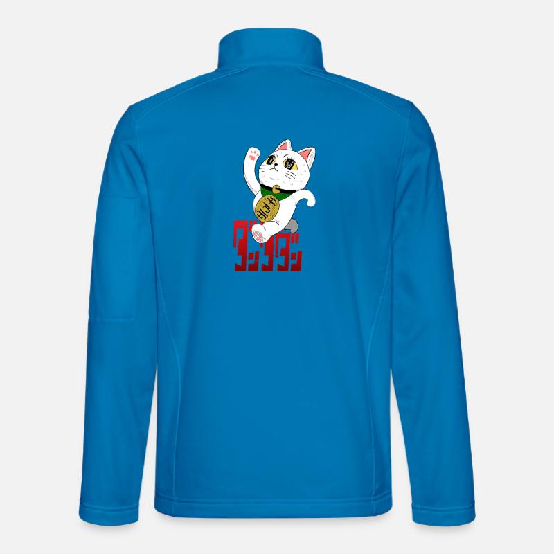 Turbo Anime - Unisex Softshell Jacket - light blue