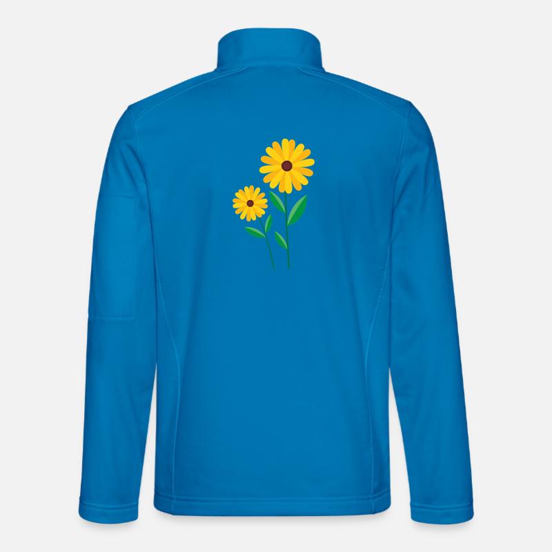 Flower - Unisex Softshell Jacket - light blue