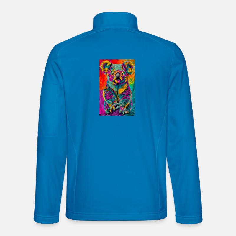 Koala - Unisex Softshelljacke - Lichtblau