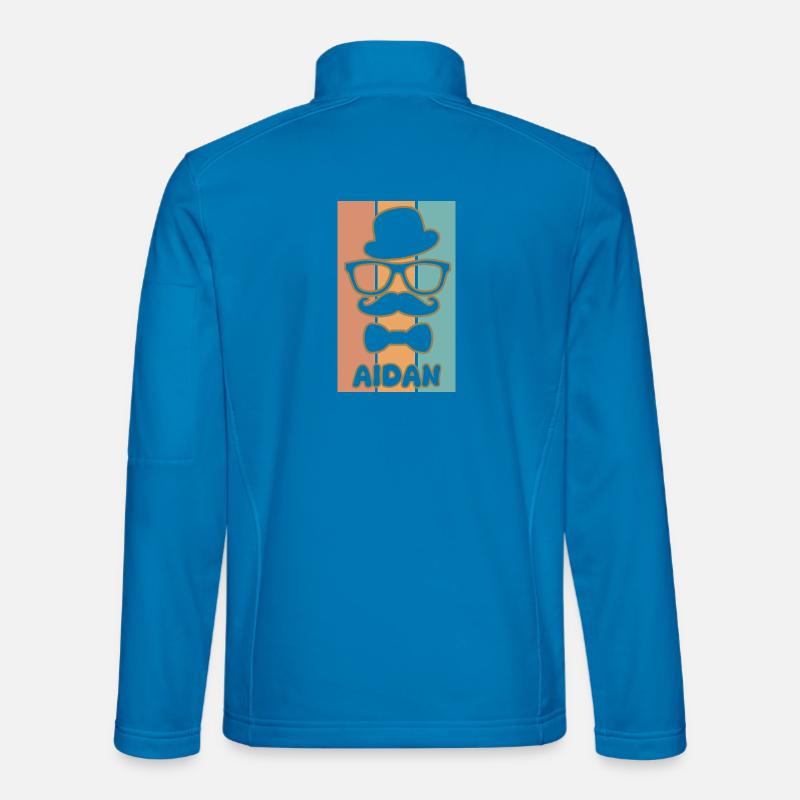 Gift for Aidan - Unisex Softshell Jacket - light blue