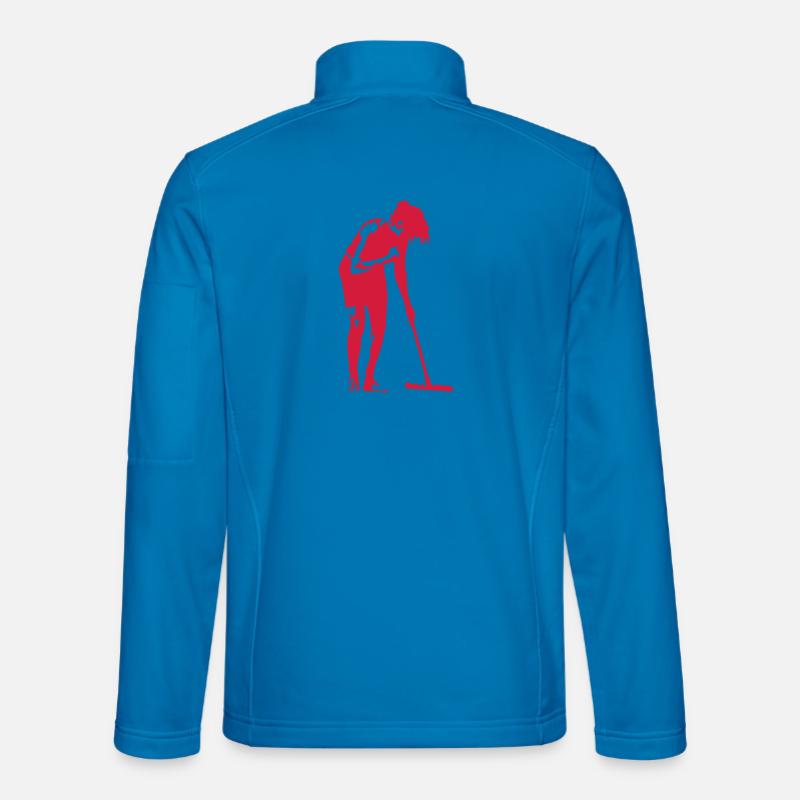 Femme de ménage Veste en tissu softshell Unisexe