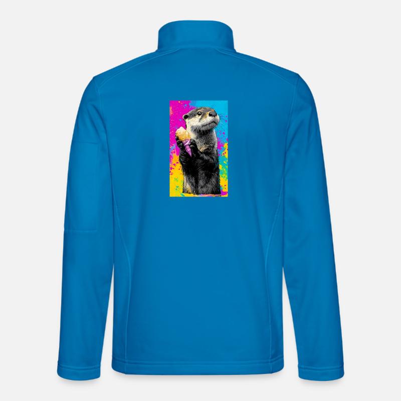 Otter - Unisex Softshelljacke - Lichtblau