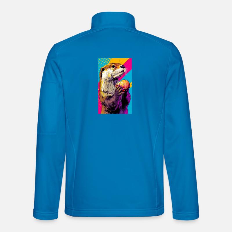 Otter - Unisex Softshelljacke - Lichtblau