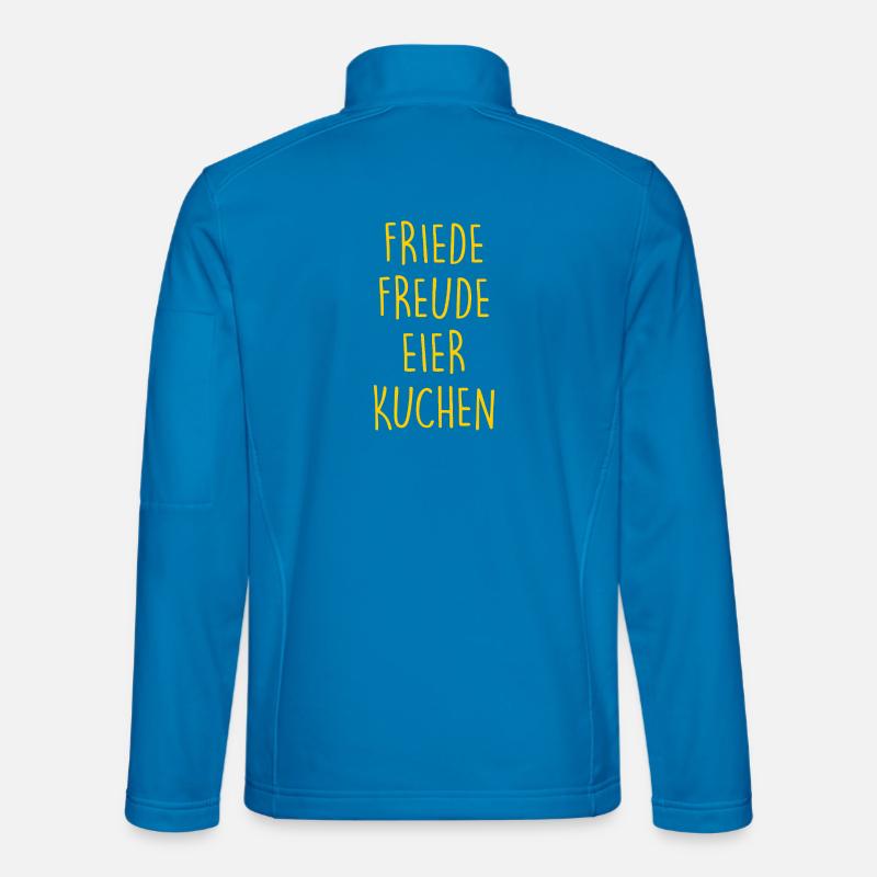 Eierkuchen - Unisex Softshelljacke - Lichtblau