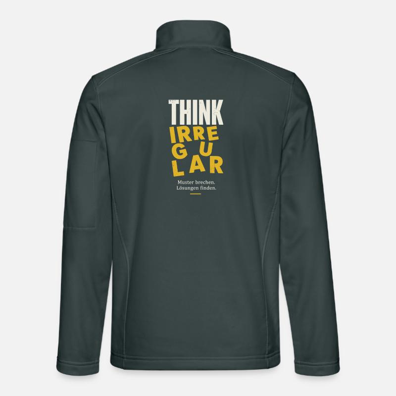 Think Irregular Unisex Softshelljacke