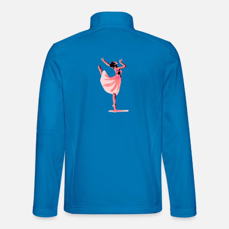 Dance - Veste en tissu softshell Unisexe - bleu clair
