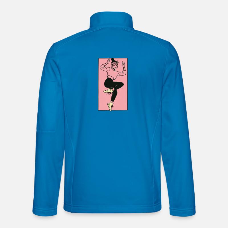 Female dancer #6 - Unisex Softshell Jacket - light blue