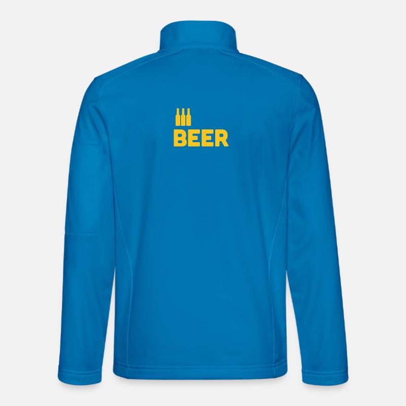 Beer Lovers - Unisex Softshell Jacket - light blue