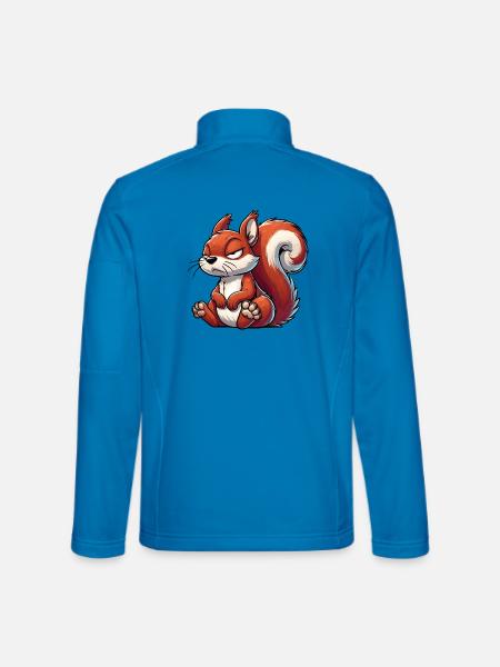 Squirrel Squirrel Squirrel Lover Rodent - Unisex Softshell Jacket - light blue