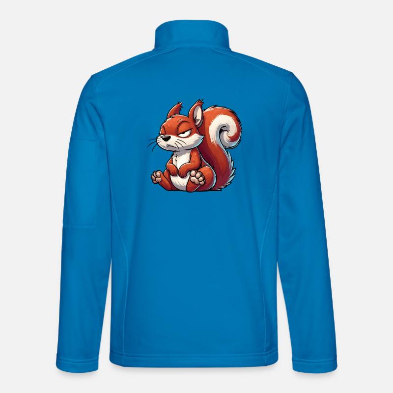 Écureuil Écureuil Écureuil Amoureux des rongeurs - Veste en tissu softshell Unisexe - bleu clair