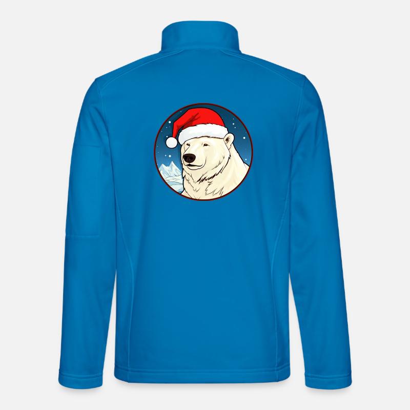 Weihnachten Eisbären Unisex Softshelljacke