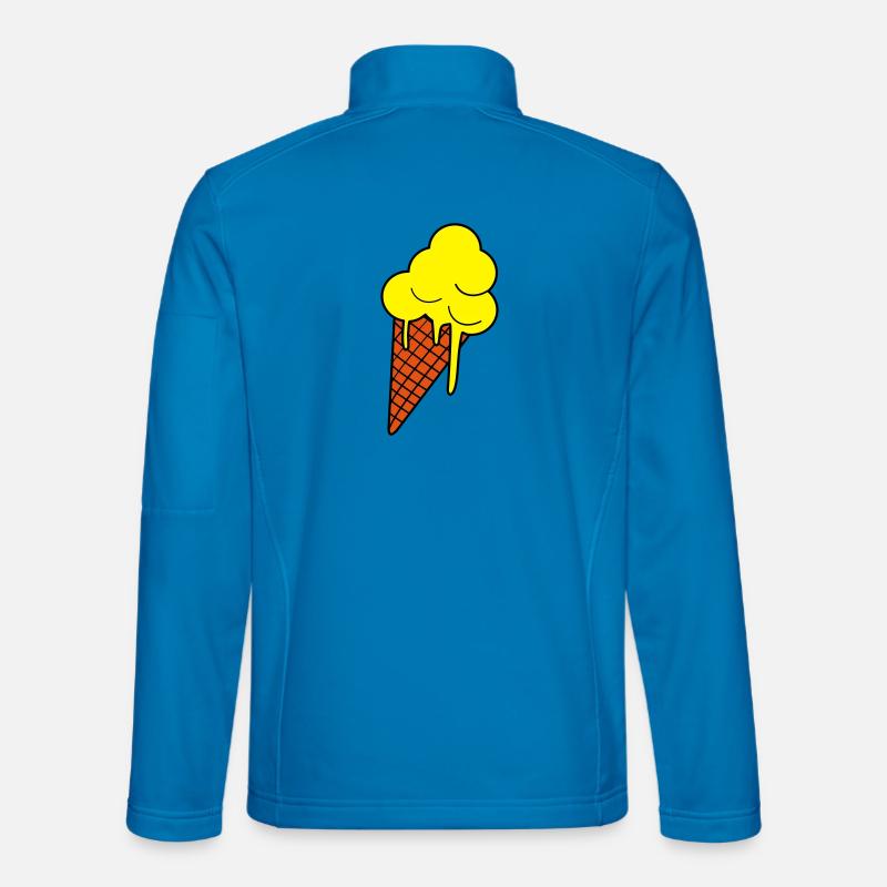 Schmelzendes Eis  Pop Art Unisex Softshelljacke