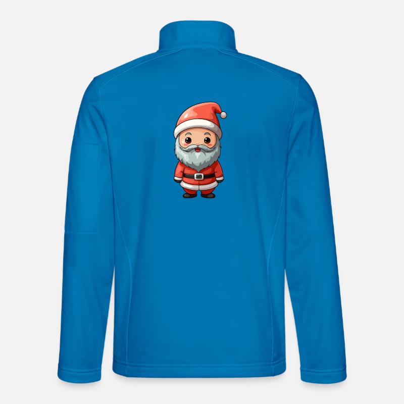 Breloque de dessin animé du Père Noël Veste en tissu softshell Unisexe