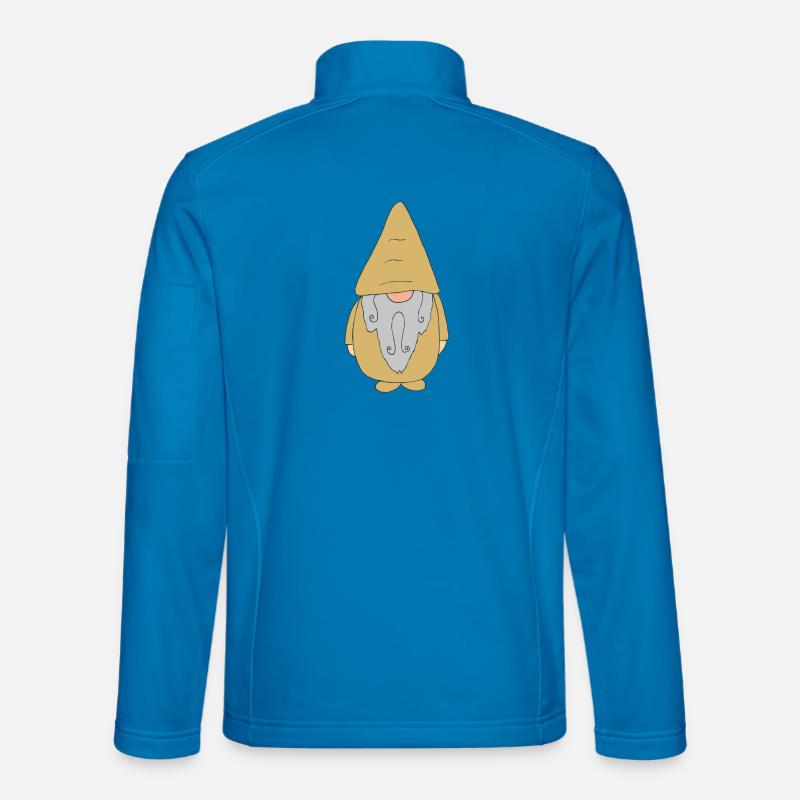gartenzwerg gold Unisex Softshelljacke