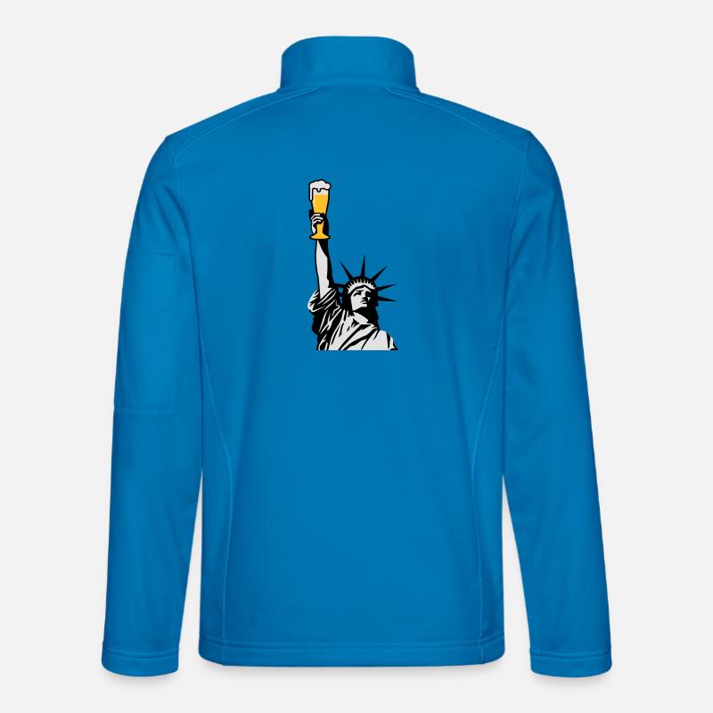 Free Beer - Unisex Softshell Jacket - light blue