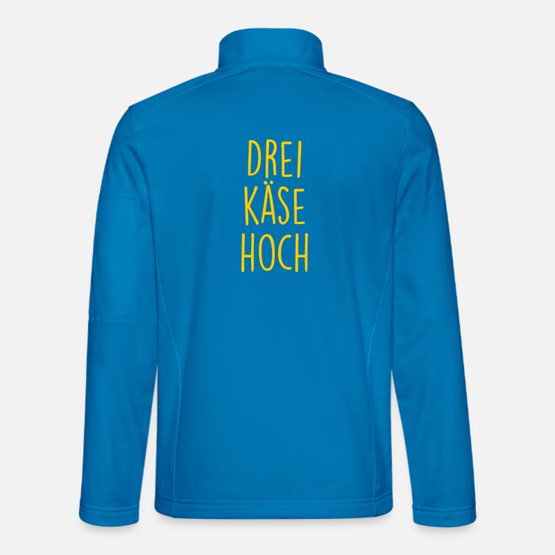 Three-cheese high cheeky - Unisex Softshell Jacket - light blue