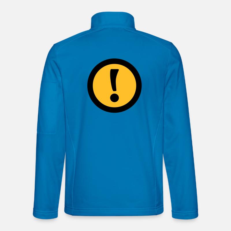 Achtung - Unisex Softshelljacke - Lichtblau