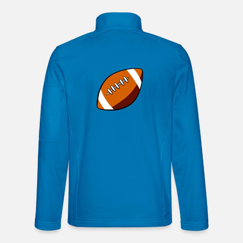 Rugby - Unisex Softshelljacke - Lichtblau