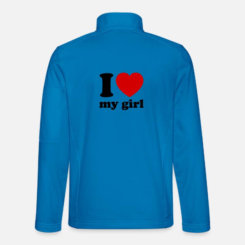 girlfriend - Unisex Softshell Jacket - light blue