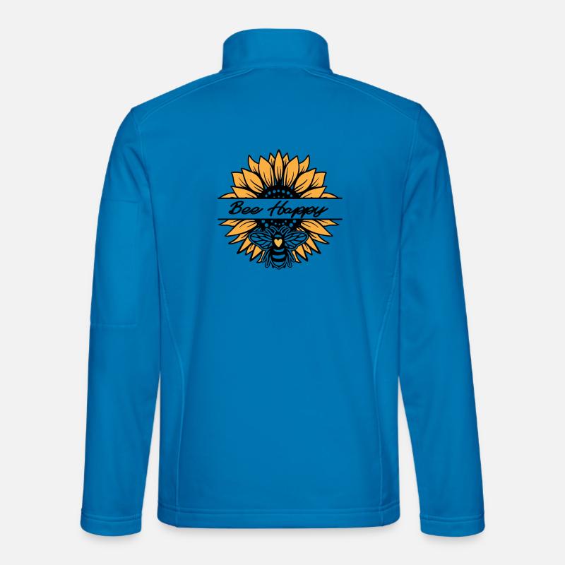Sunflower - Bee happy - Unisex Softshell Jacket - light blue