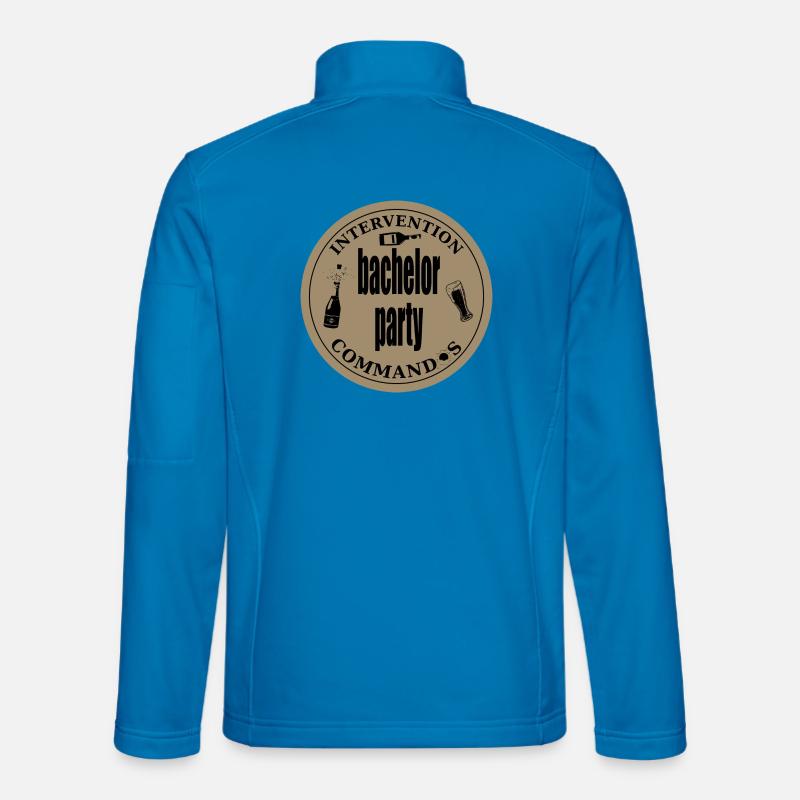 Bachelor Party - Unisex Softshell Jacket - light blue
