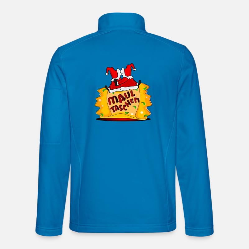 SCHWÄBISCHE MAULTASCHEN WEIHNACHTSMANN - Unisex Softshelljacke - Lichtblau