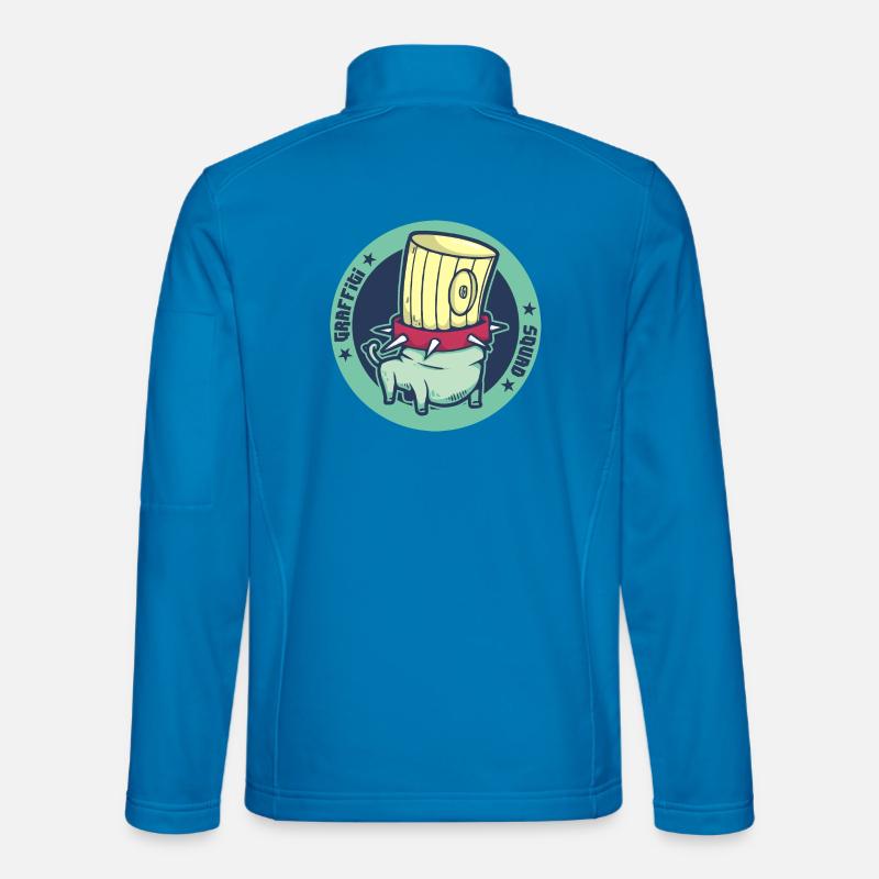 Graffiti Squad 11 - Unisex Softshell Jacket - light blue