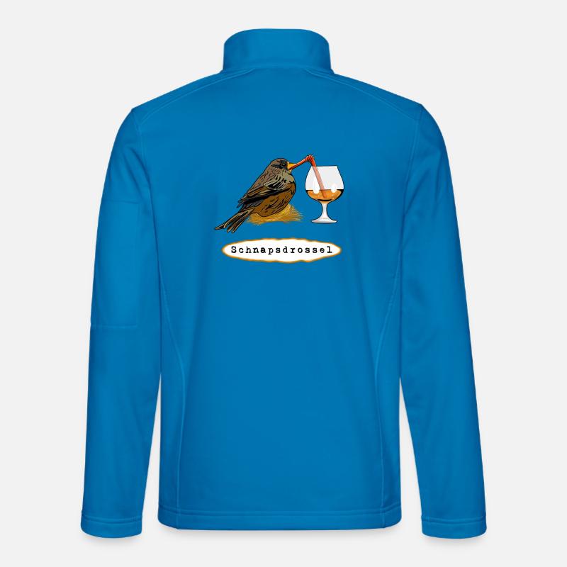 Stößchen! Boozer - Unisex Softshell Jacket - light blue