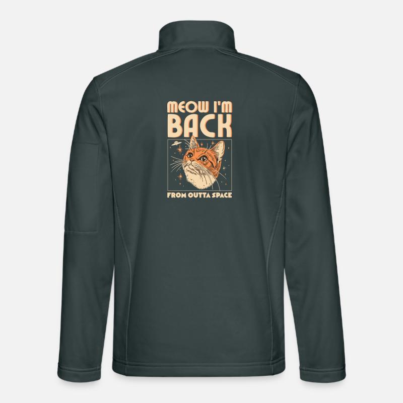 Meow I'm Back Unisex Softshelljacke