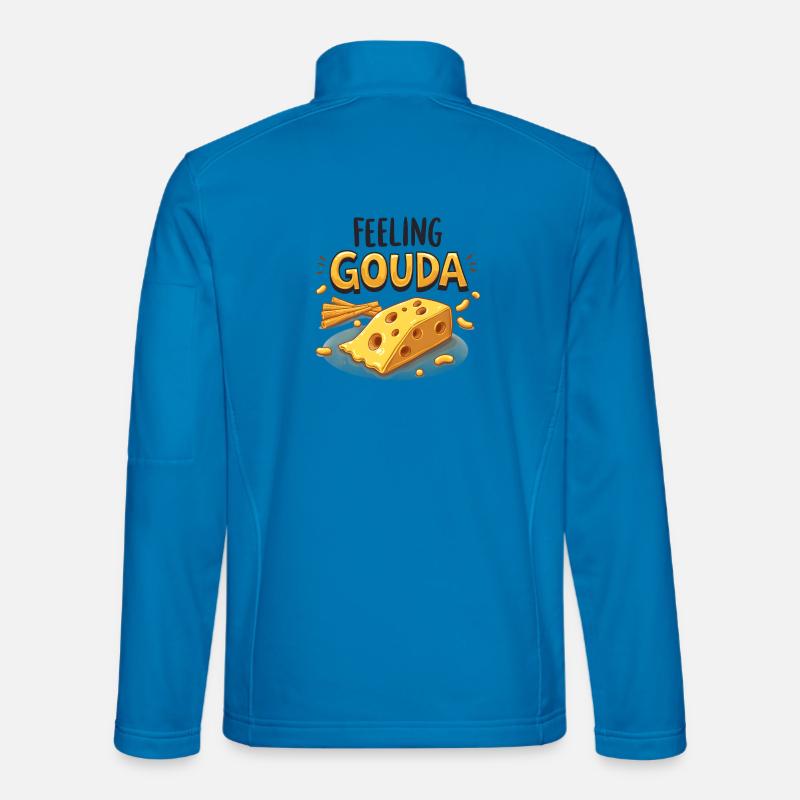 Feeling Gouda - Unisex Softshelljacke - Lichtblau