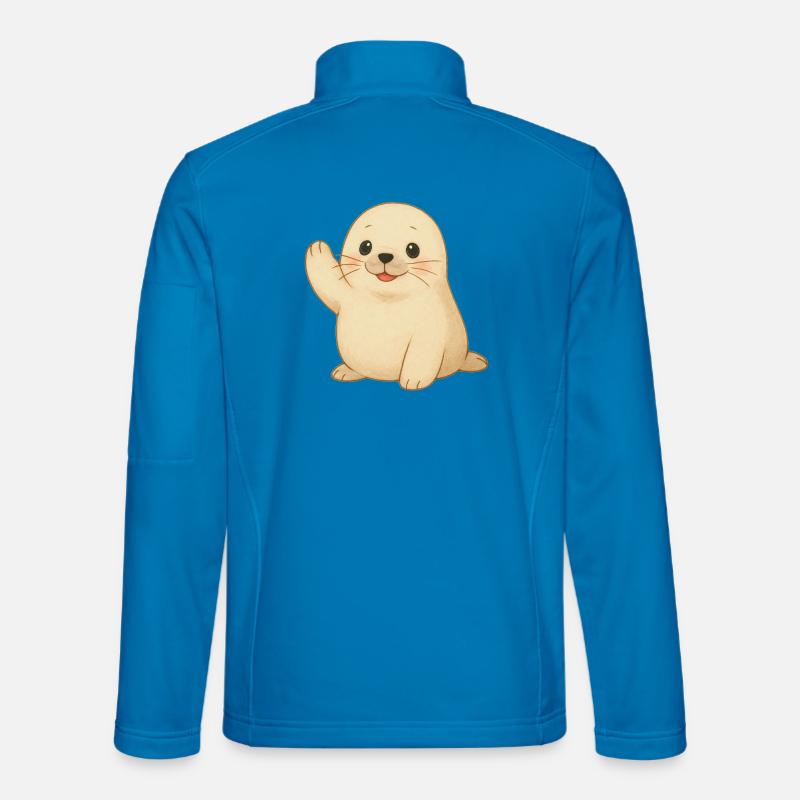 Petit joint ondulant Veste en tissu softshell Unisexe