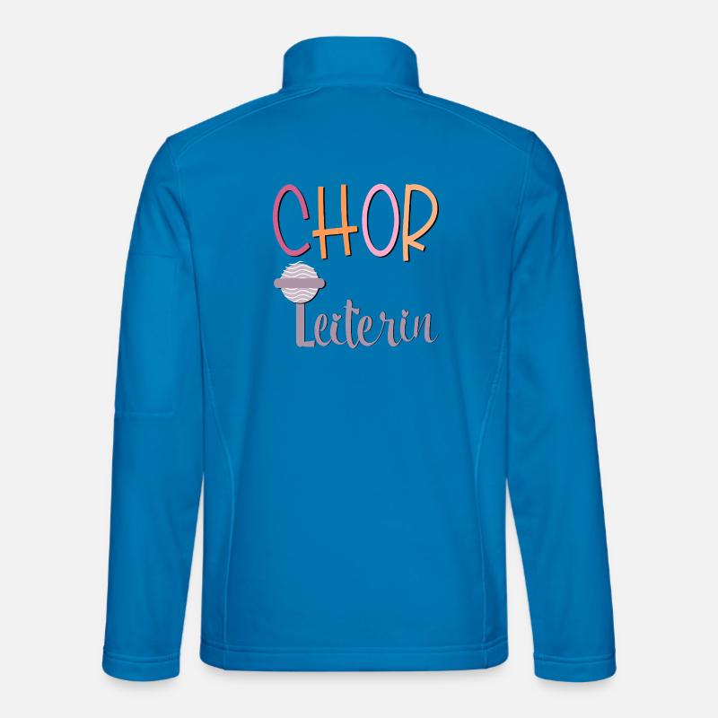 CHOR LEITUNG SINGEN CHORLEITERIN - Unisex Softshelljacke - Lichtblau