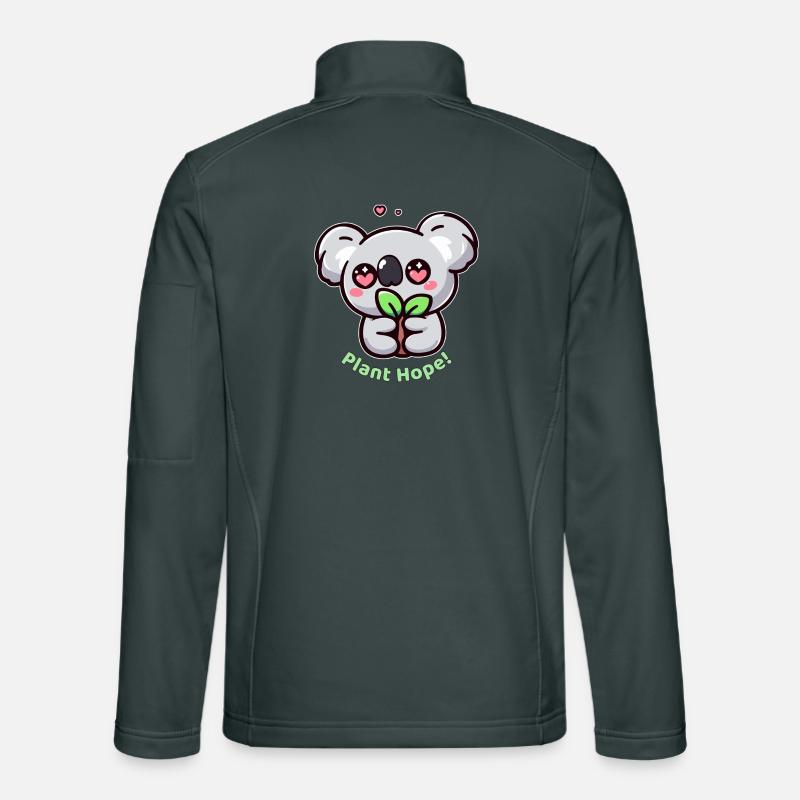 Pflanze Hoffnung! Unisex Softshelljacke