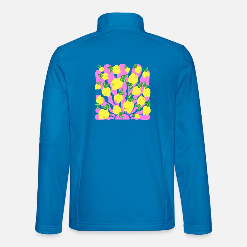 SUN ITALIAN LEMONS ITALY - Unisex Softshell Jacket - light blue