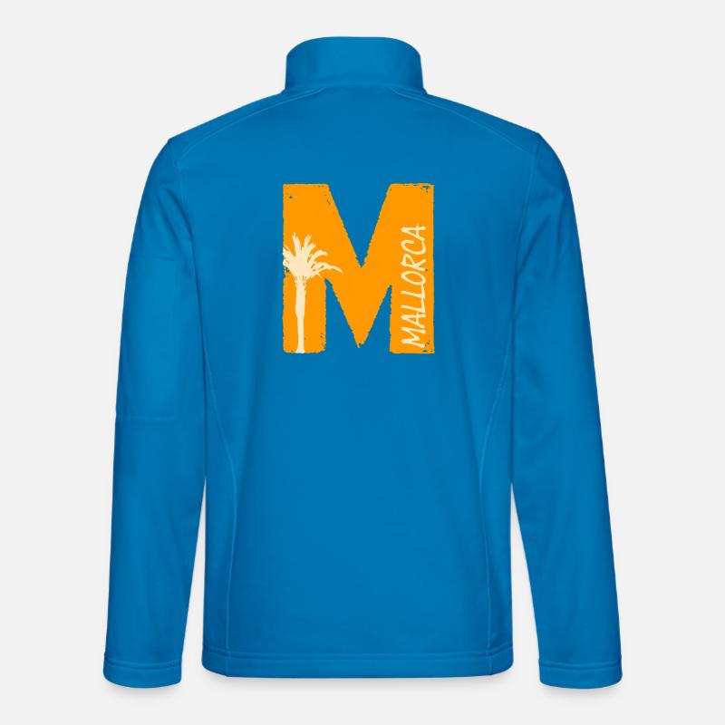 Mallorca Liebe - Unisex Softshelljacke - Lichtblau