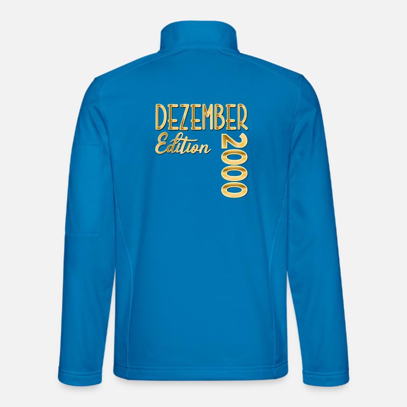 26. BIRTHDAY 2000 DECEMBER - Unisex Softshell Jacket - light blue