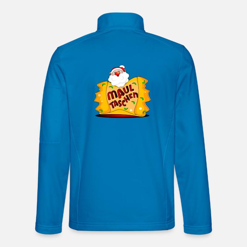 Dîner de Noël Maultaschen de Noël Veste en tissu softshell Unisexe
