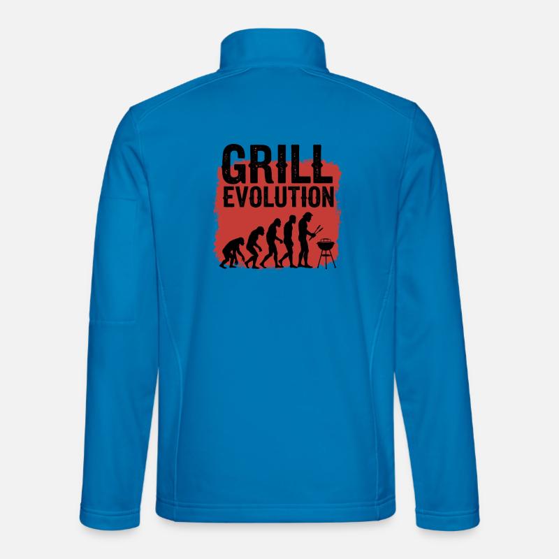 Grill Evolution : Drôle de Grill Master Dicton Veste en tissu softshell Unisexe