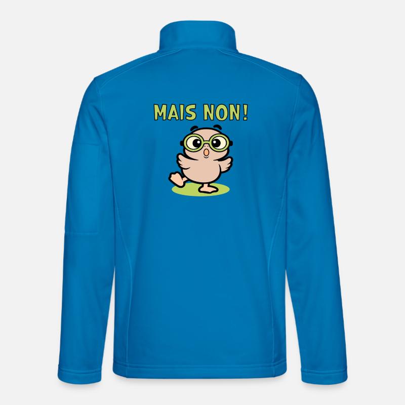 But no chickens - Unisex Softshell Jacket - light blue