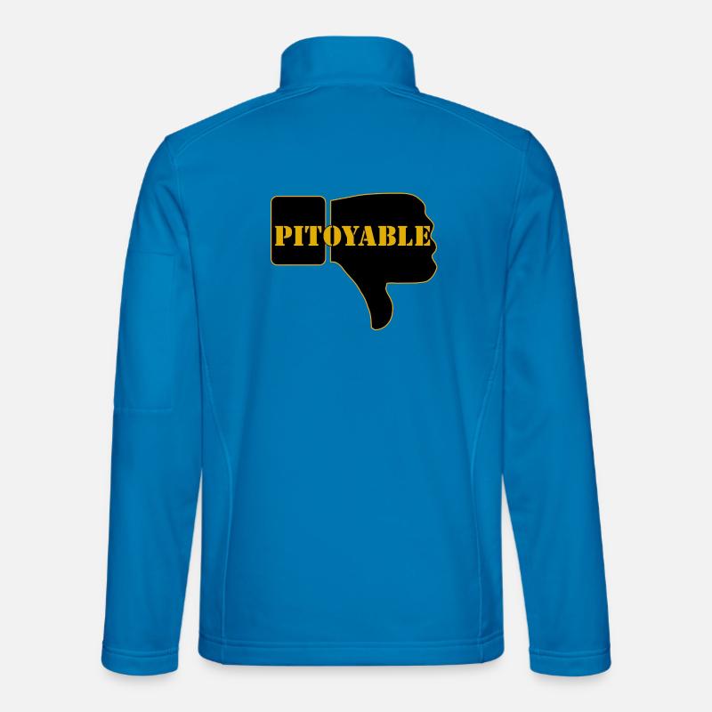 PITIFUL - Unisex Softshell Jacket - light blue