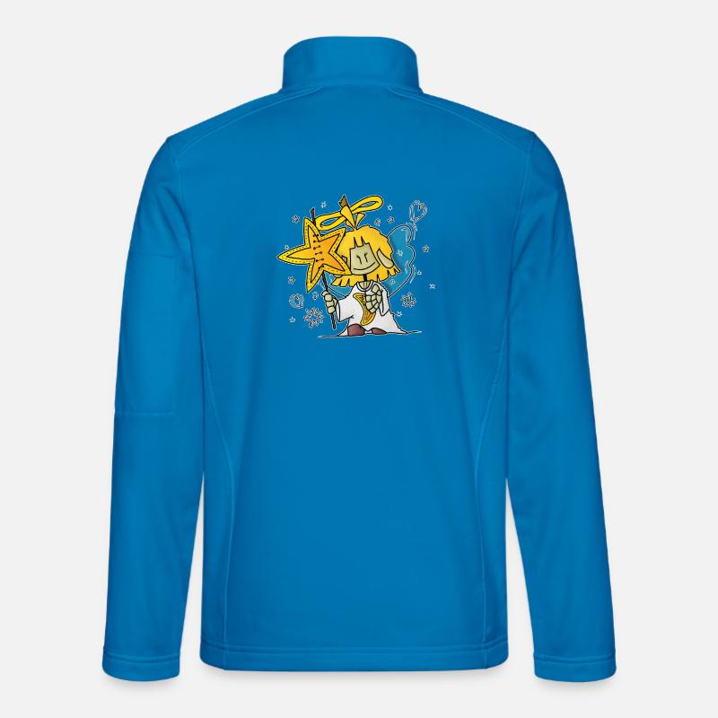 Micol - the star-pusher / - Unisex Softshell Jacket - light blue