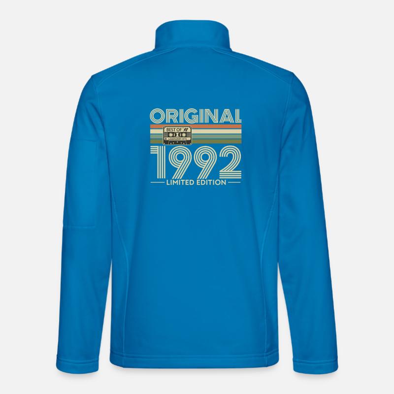 Original 1992 Édition Limitée Rétro Veste en tissu softshell Unisexe