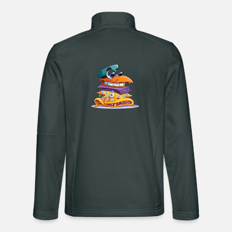 Sandwich MonsterStack coloré Veste en tissu softshell Unisexe