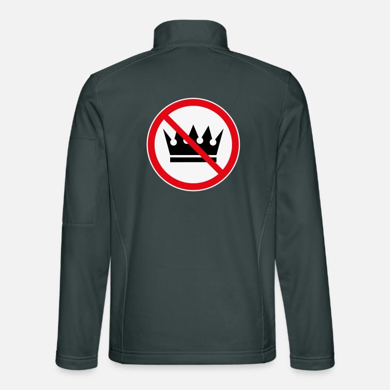 No Kings! (Protest Design / 3C) Unisex Softshell Jacket