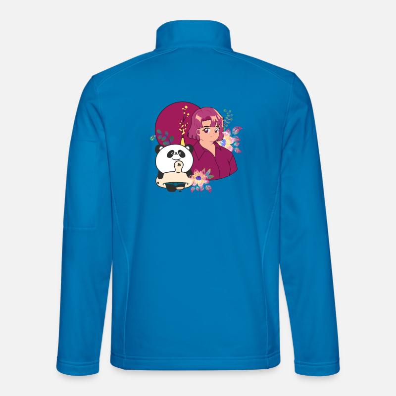 Kawaii Panda & Prothèse d’été Veste en tissu softshell Unisexe